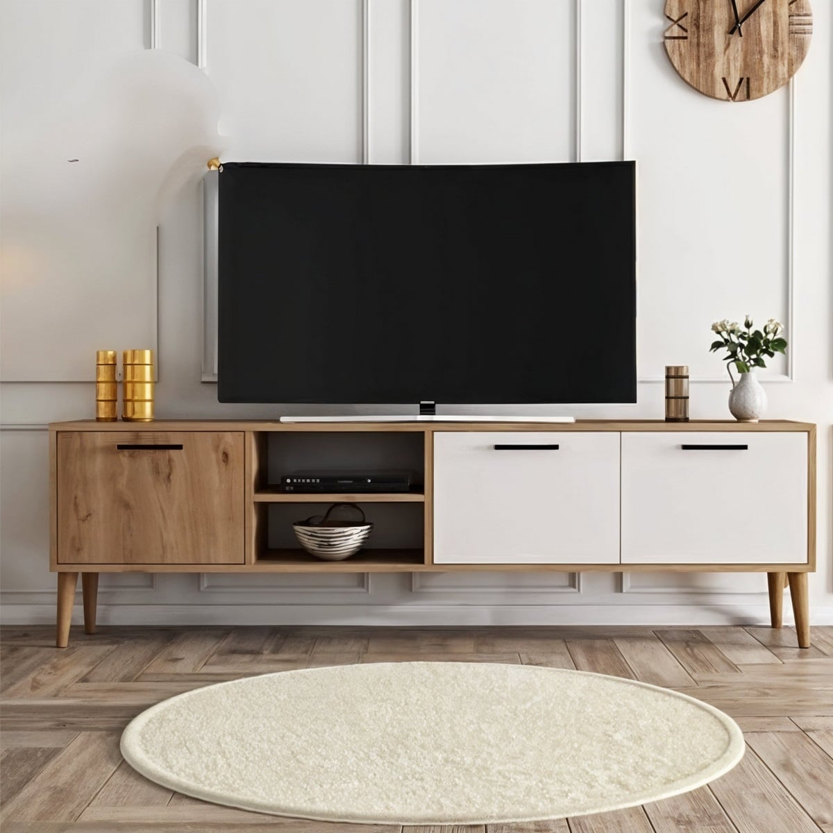 Modern TV Unit – 180 cm MDF