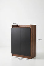 Modern Shoe Cabinet - 110 × 80 × 40 cm