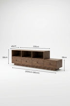 TV Unit Flora - 58 x 180 x 45 cm