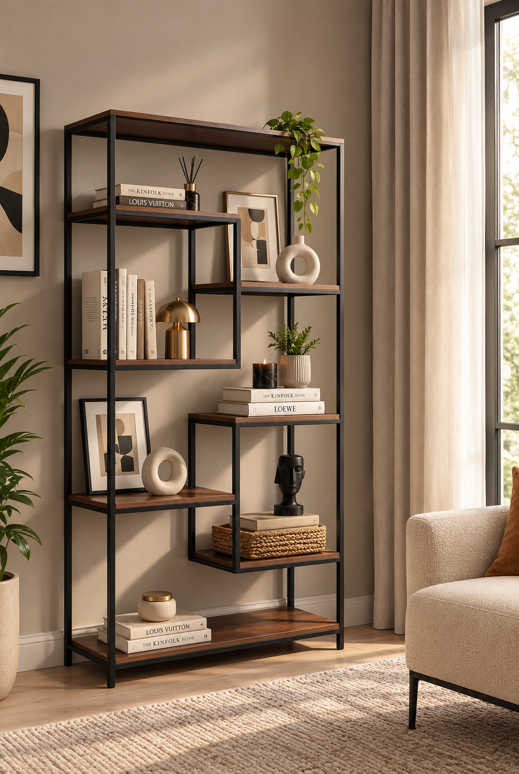 Metal Display - AS-BL004 - 180x 100x 35cm