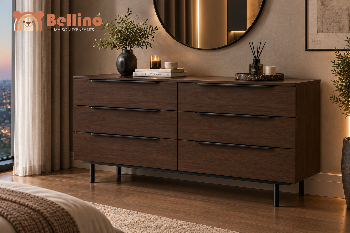 Lavia – Luxury 6-Drawer Unit – 140 cm