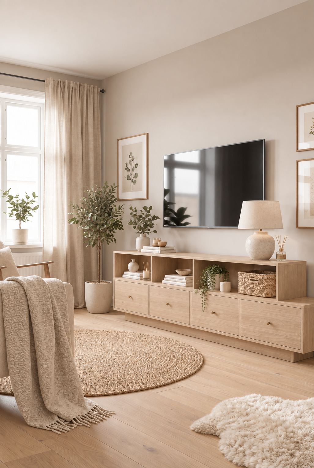 TV Unit Flora - 58 x 180 x 45 cm
