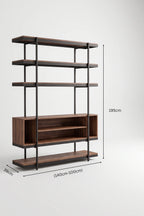 Metal Display -AS-BL002 - 195 x 100 x 39cm
