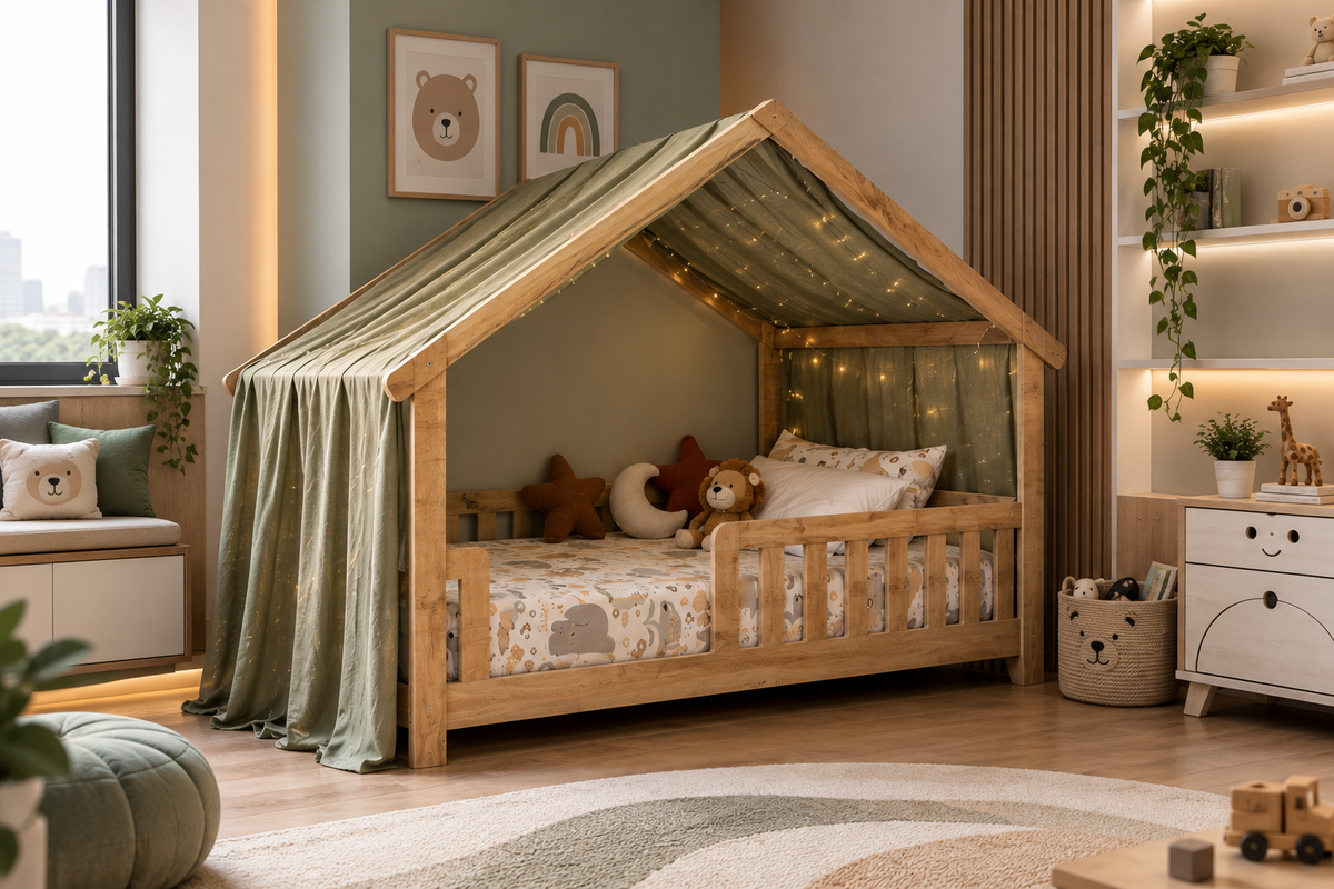 Johnny Montessori House Bed – 120 cm