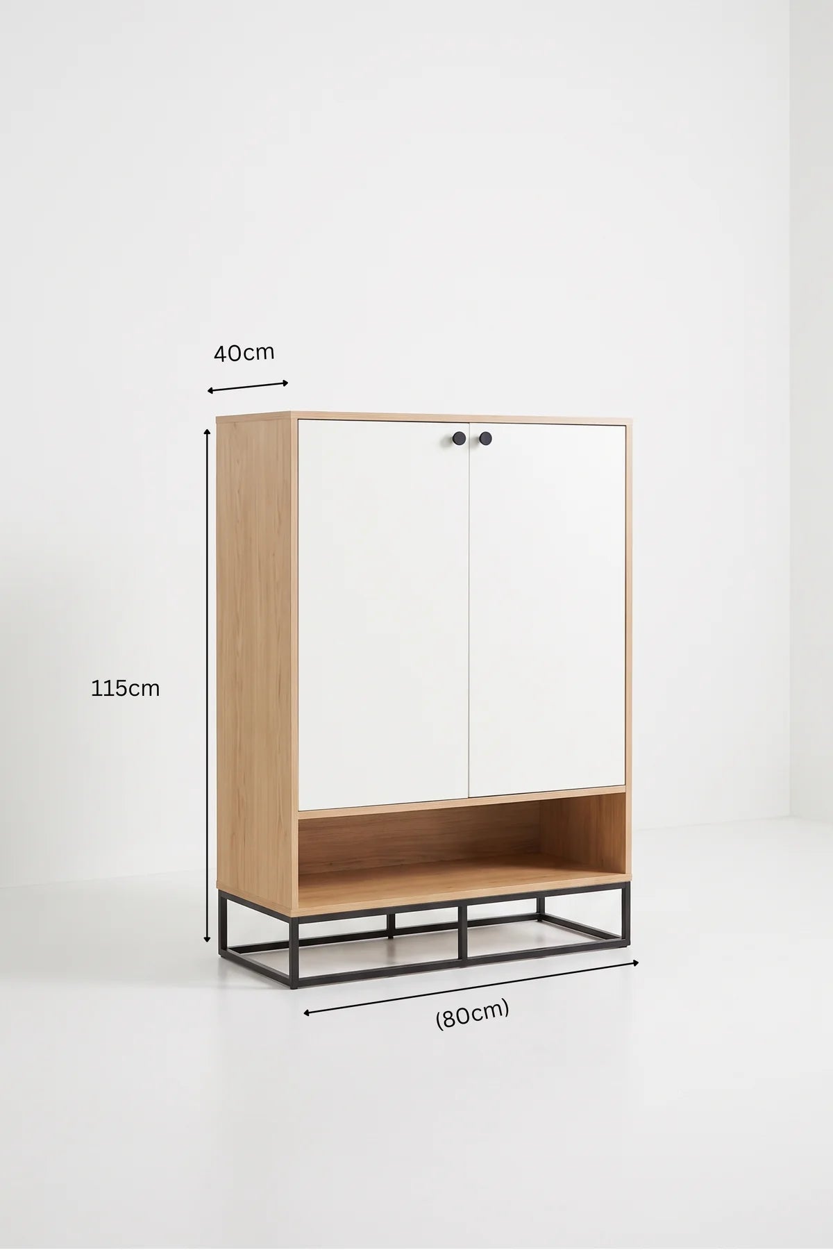 Vero Shoe Cabinet - 120 × 110 × 40 cm