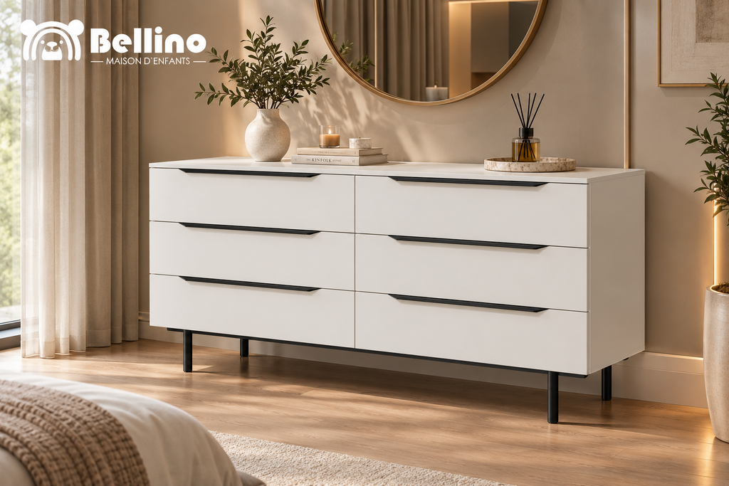 Lavia – Luxury 6-Drawer Unit – 140 cm