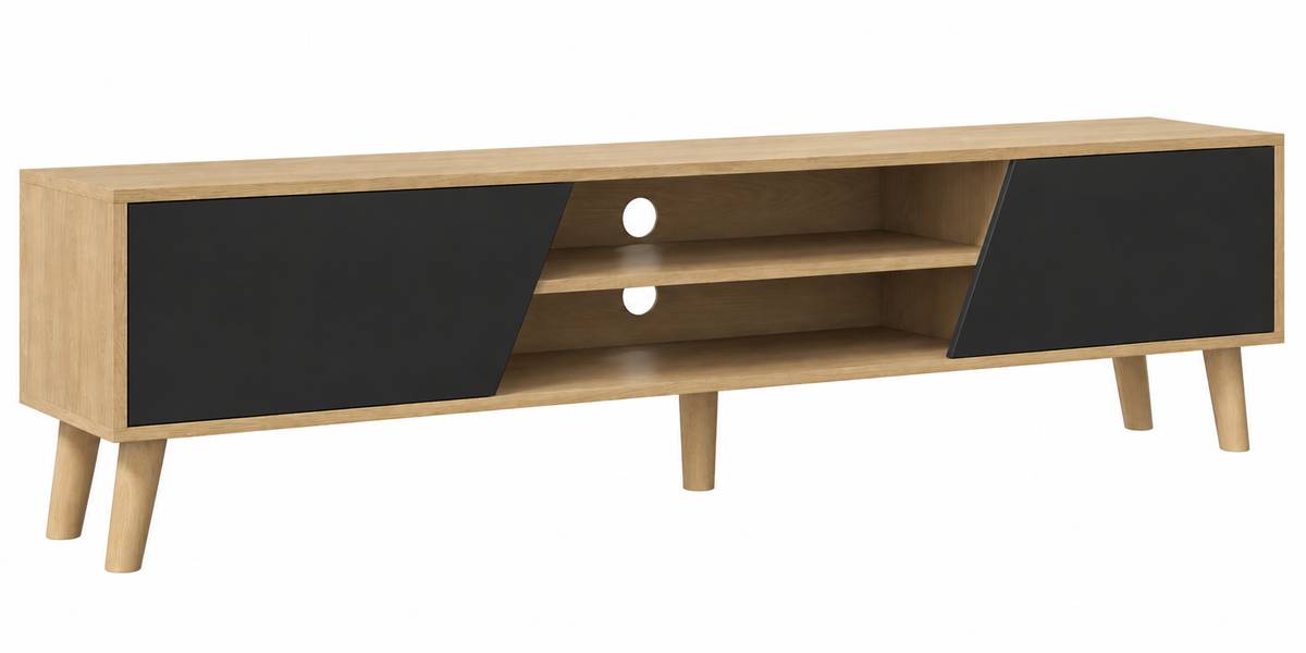 Scandinavian TV Unit – 150 cm