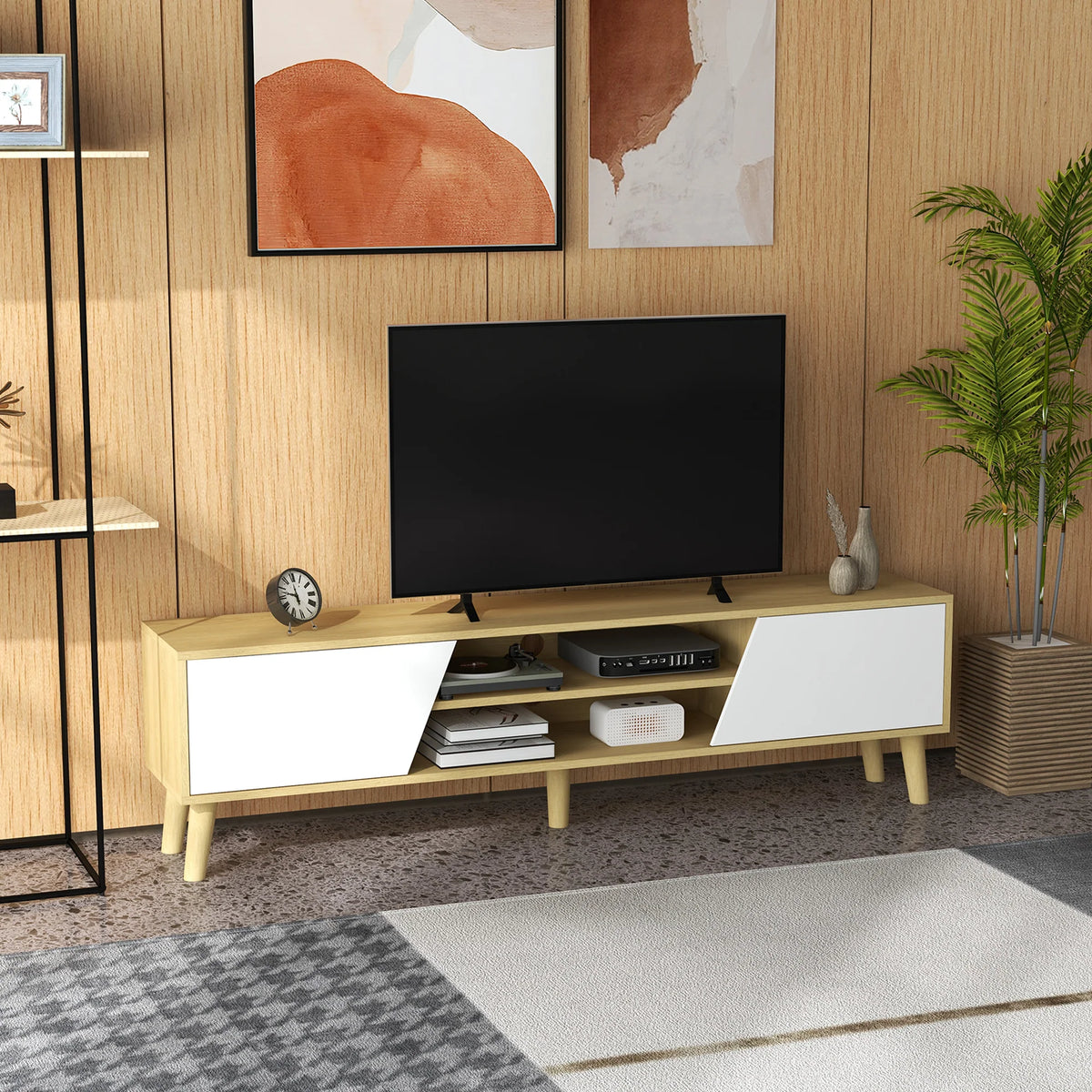Scandinavian TV Unit – 150 cm