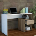 White Wooden Desk – 120 × 50 × 75 cm