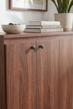 Roma Wooden Shoe Cabinet – 120 × 110 × 40 cm
