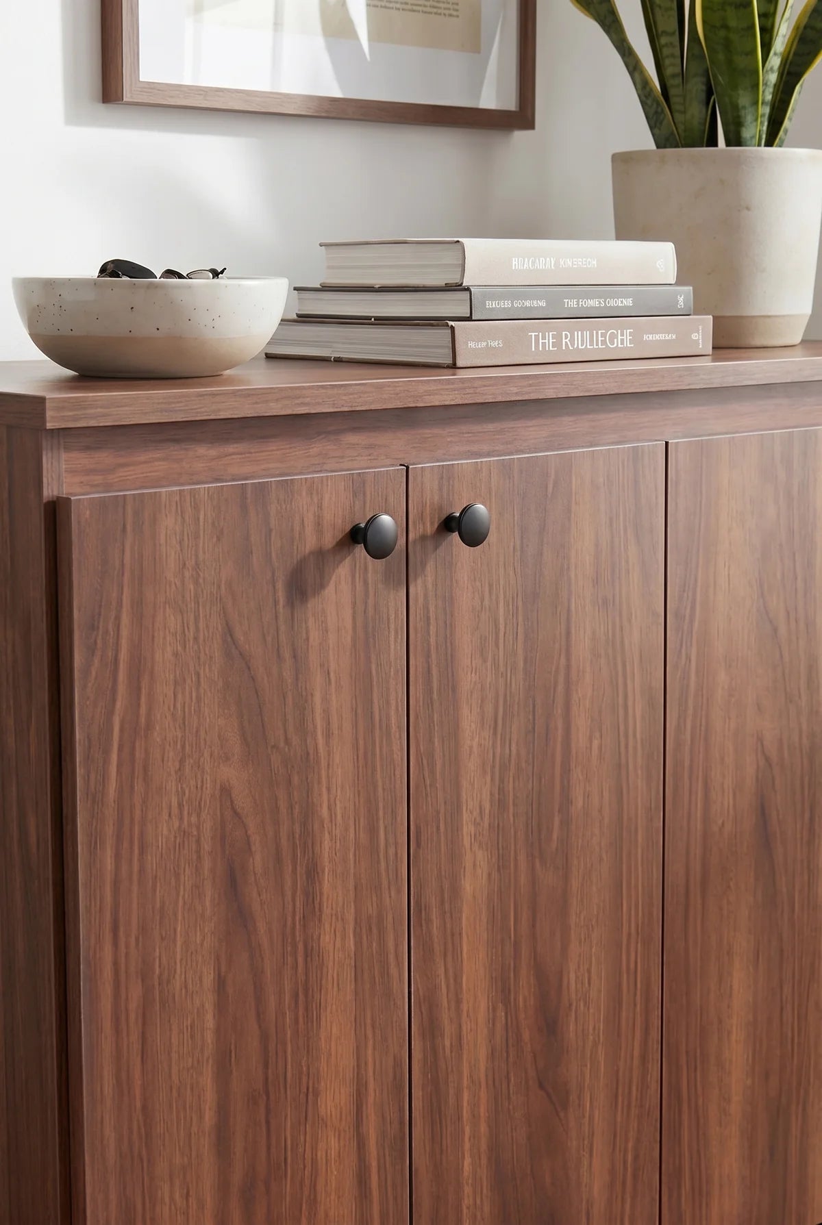 Roma Wooden Shoe Cabinet – 120 × 110 × 40 cm