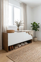 Modern Shoe Cabinet neva - 50 × 120 × 40 cm