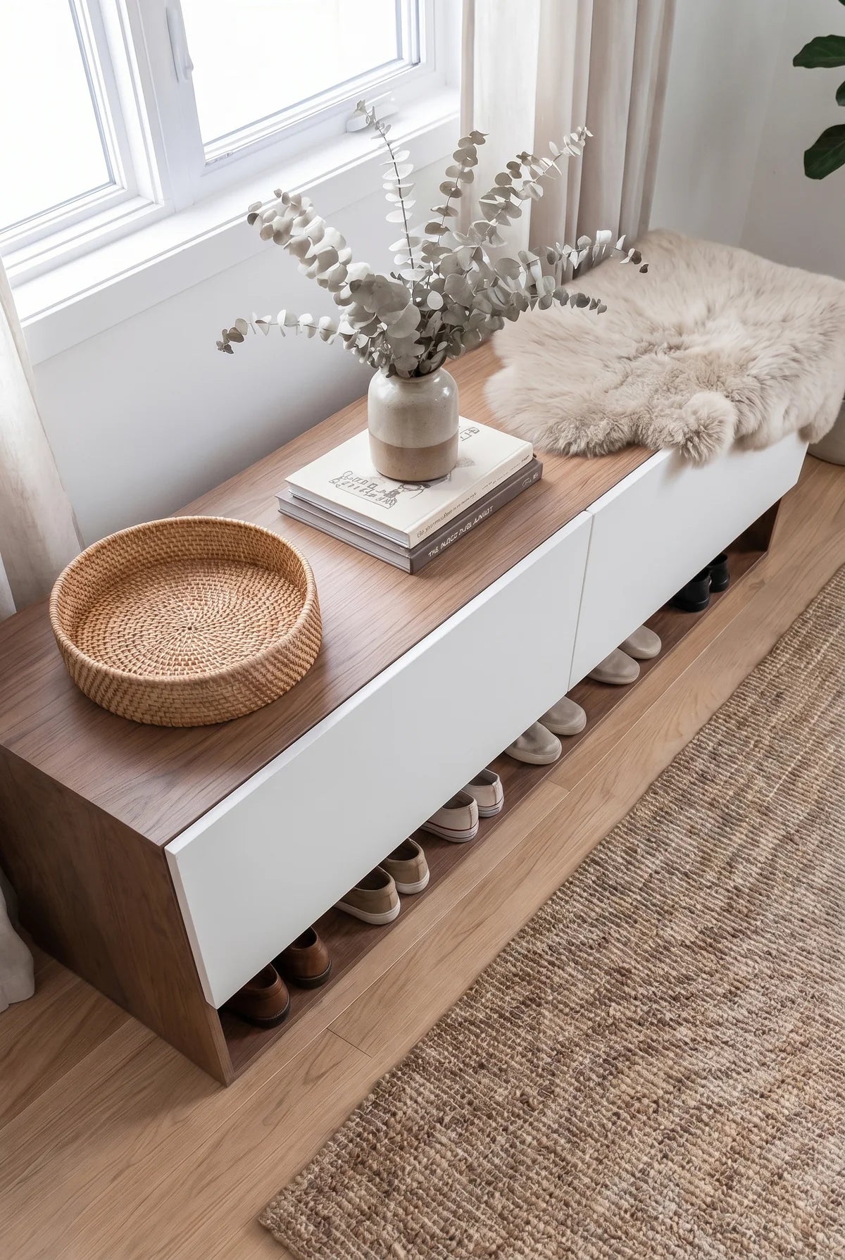 Modern Shoe Cabinet neva - 50 × 120 × 40 cm
