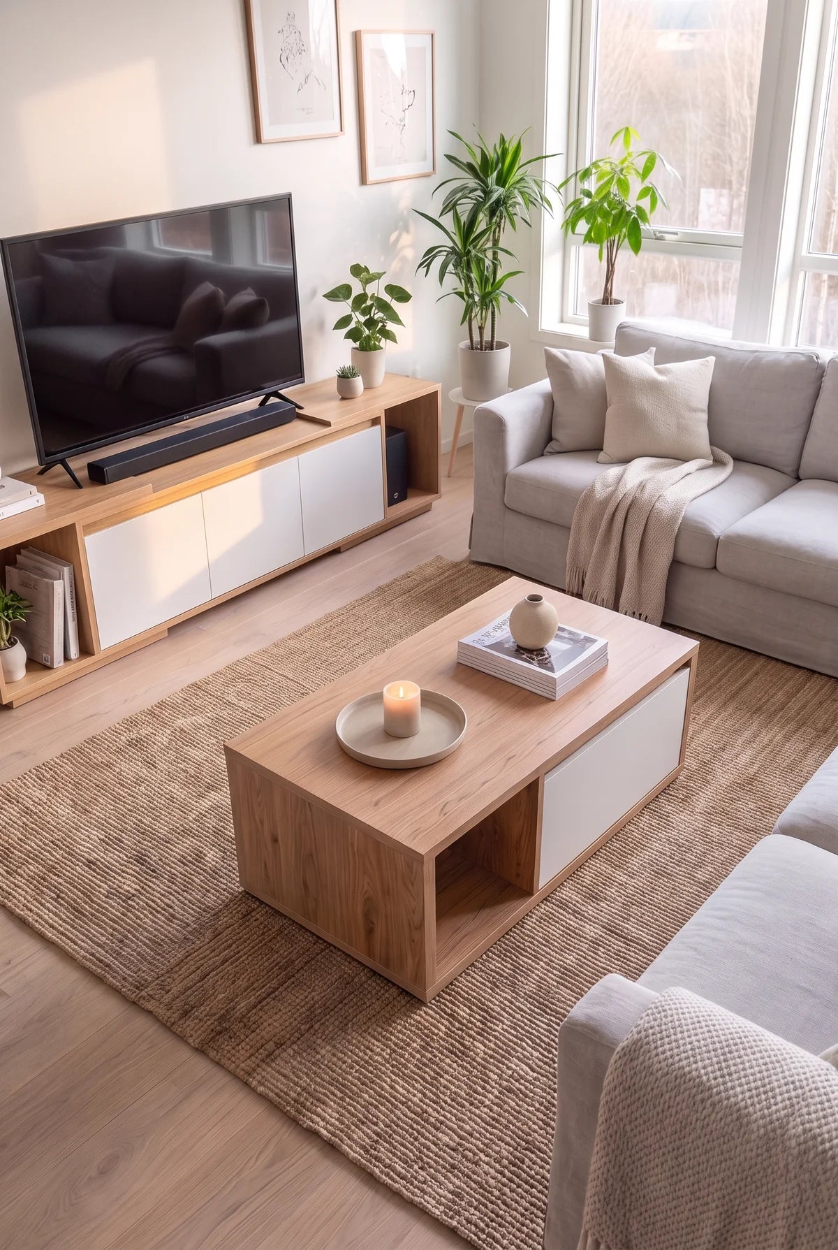 TV Unit & Coffee Table