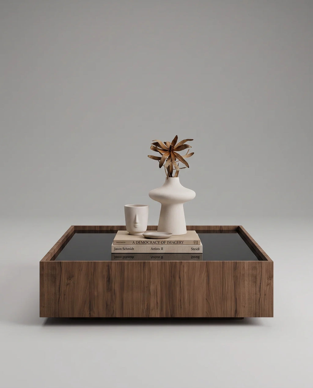 A simple and elegant design that gives the table a modern look.