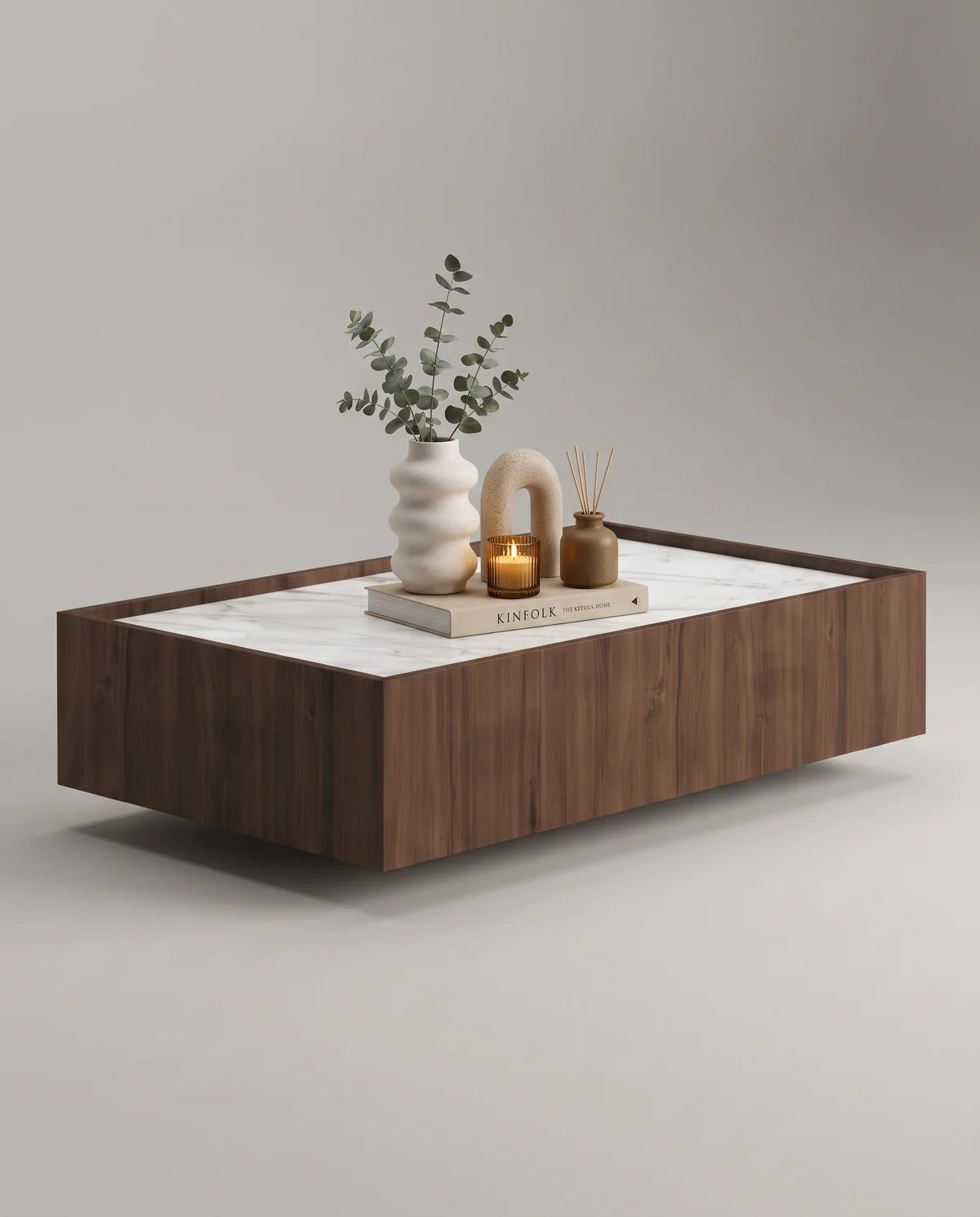 A simple and elegant design that gives the table a modern look.
