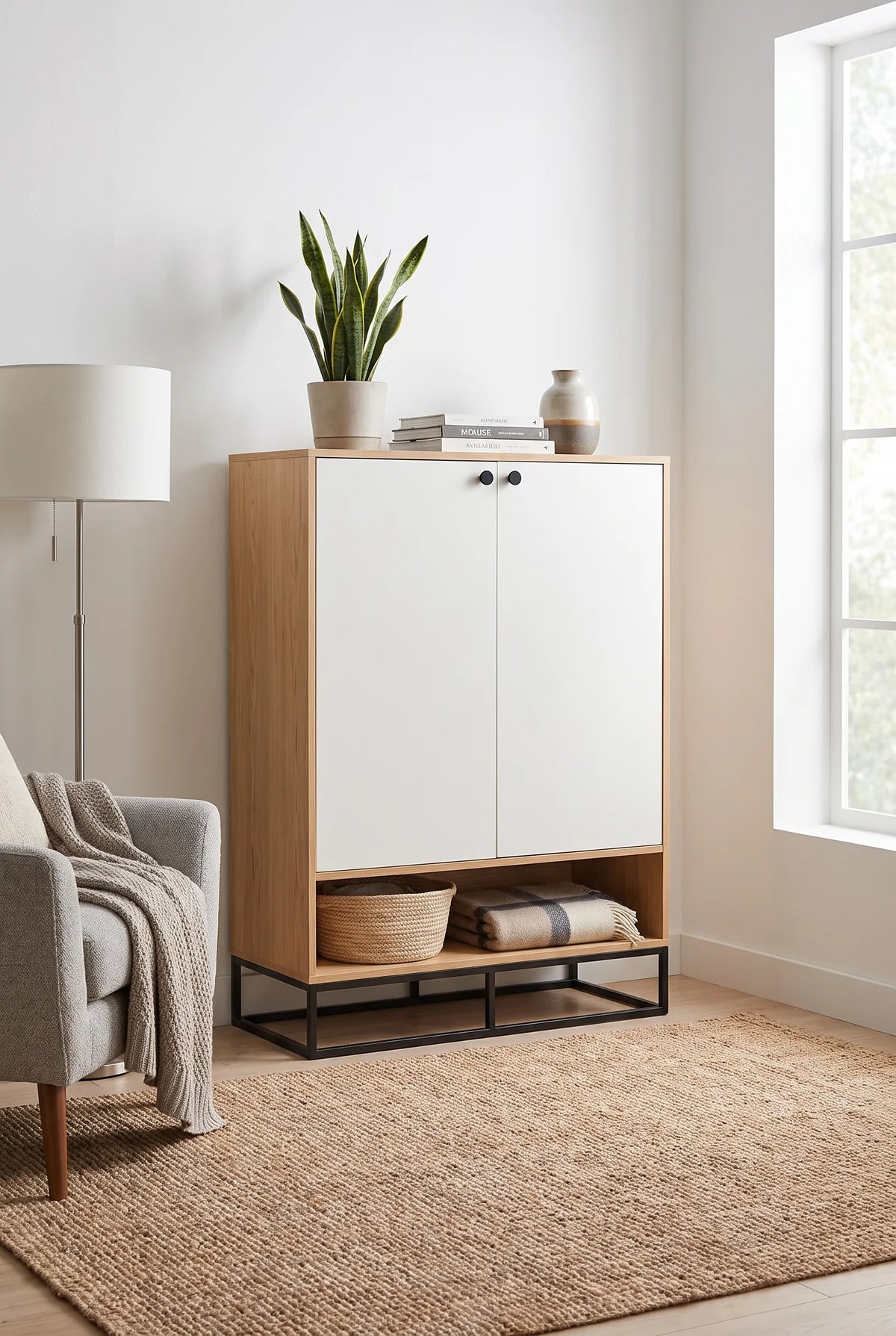 Vero Shoe Cabinet - 120 × 110 × 40 cm