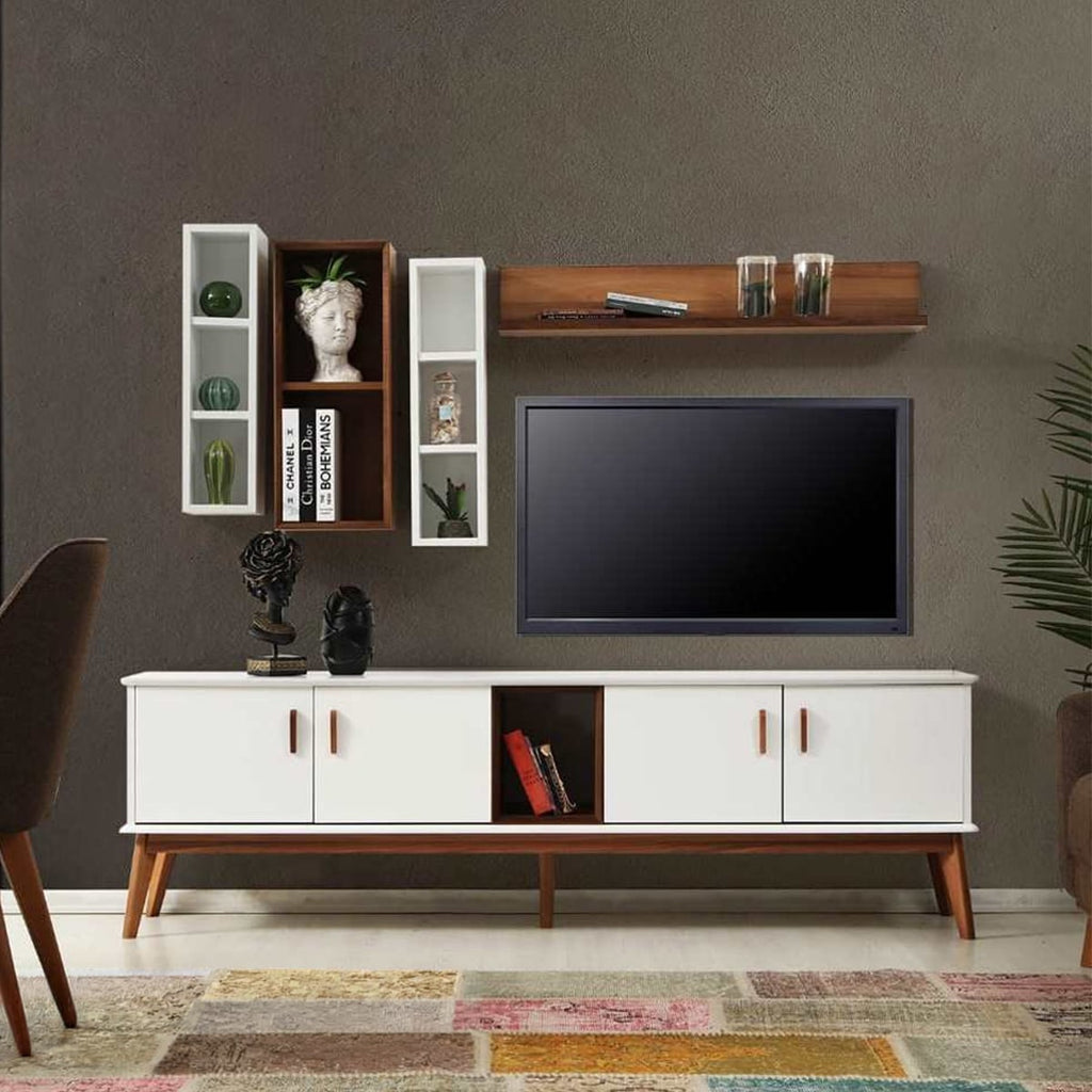 Elivia TV Console — 180 × 30 × 55 cm