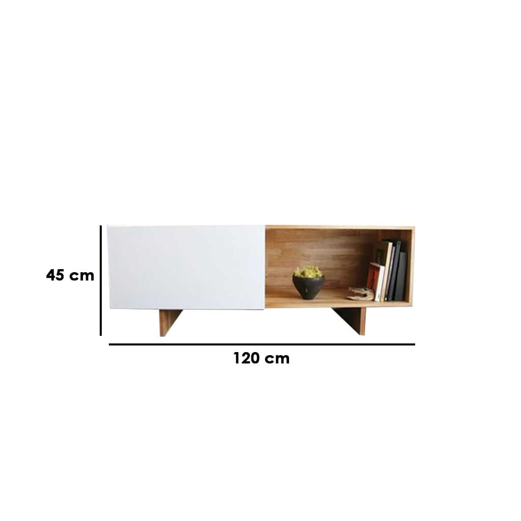Carly TV Unit — 120 × 30 × 45 cm
